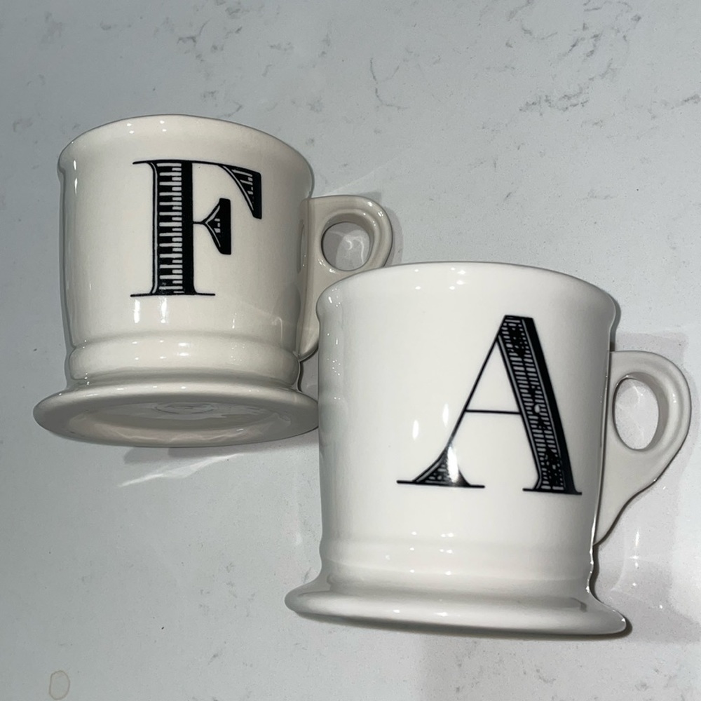 Anthropologie Mug Set